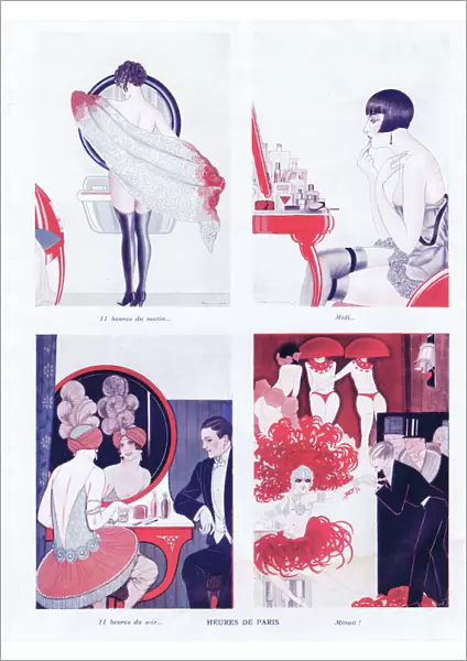 Illustration from Paris Plaisirs number 46, April 1926