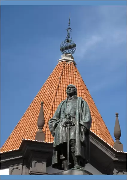 Madeira - Statue of J. G. Zarco