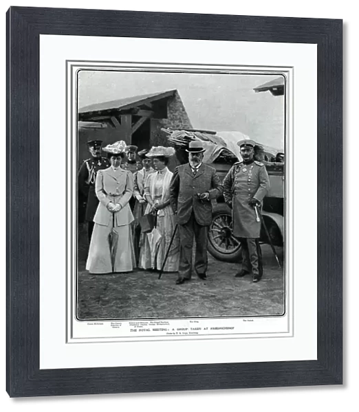 King Edward VII state visit with Kaiser Wilhelm II