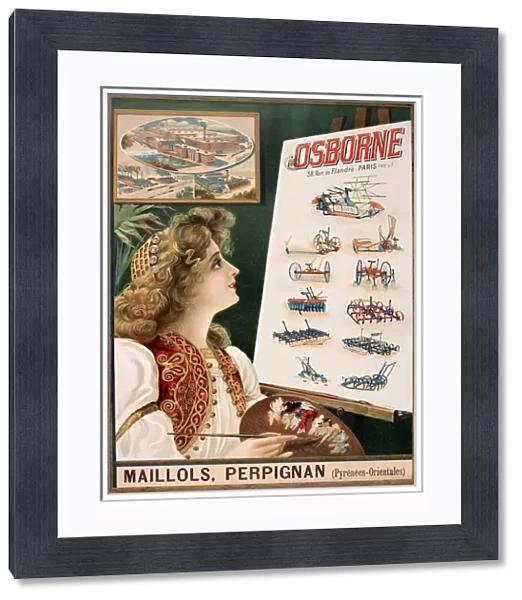 Poster design, Osborne, Maillols, Perpignan, France