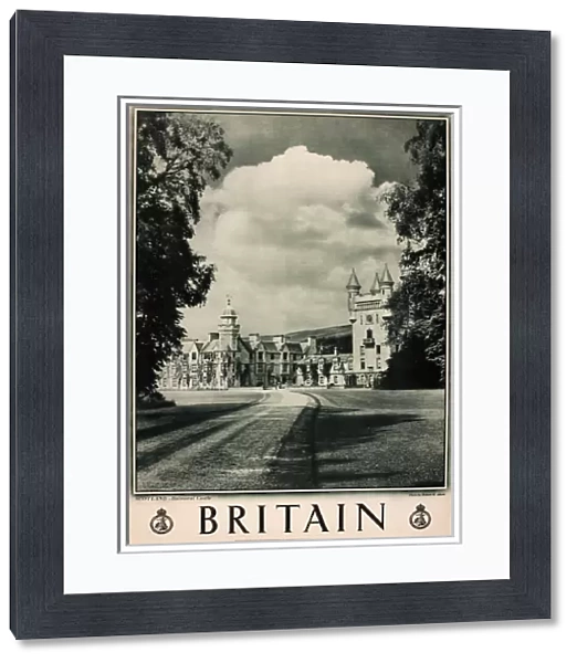 Britain poster, Balmoral Castle, Scotland