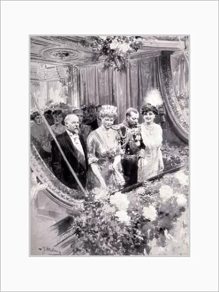 The Royal Gala Performance, Paris Opera, April 1914