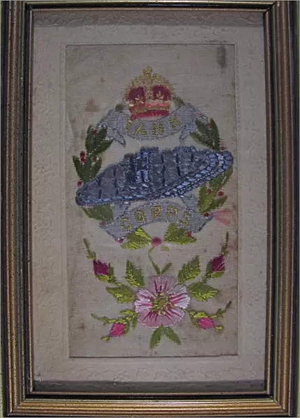 Embroidered badge of the Tank Corps