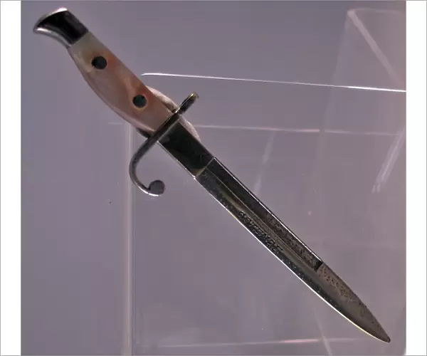 WWI Bayonet paper knife engraved - Ostende