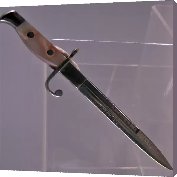 WWI Bayonet paper knife engraved - Ostende
