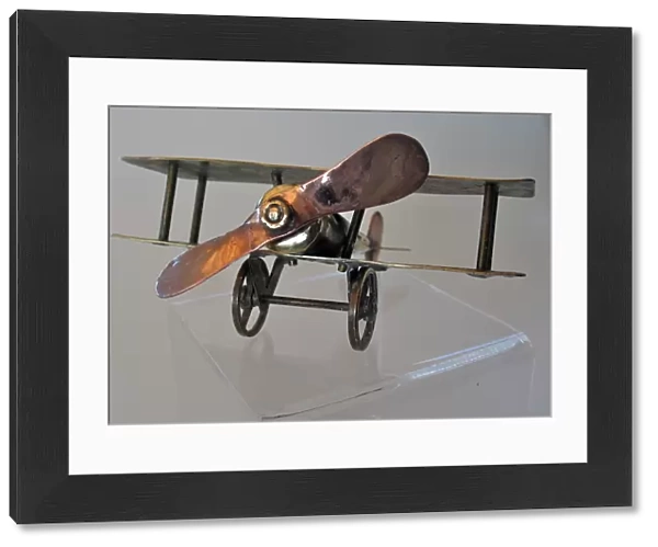 WWI Trench Art biplane