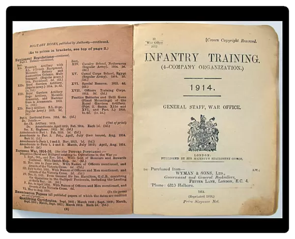 Infantry Training (4-Company Organization) 1914