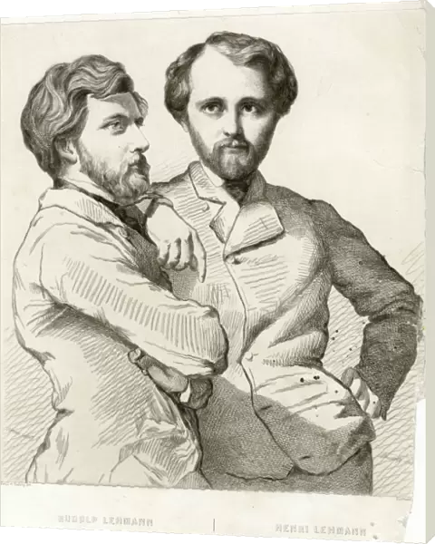 Brothers Rodolf and Henri Lehmann