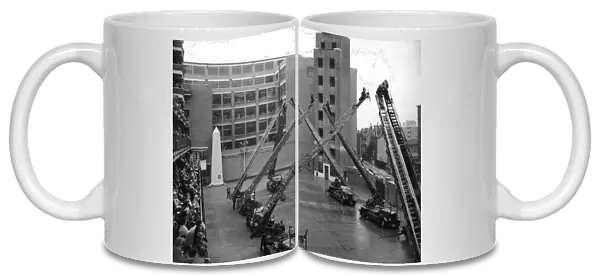 Annual Review, turntable ladder demonstration, London HQ