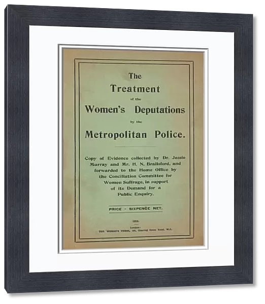 Suffragettes Treatment by Police