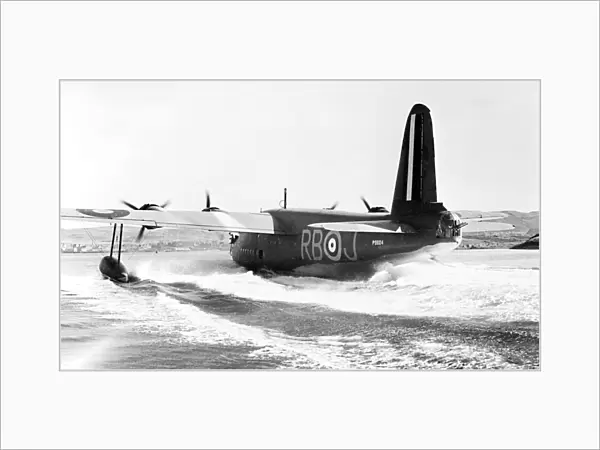 Short Sunderland flying boat, RAF Wig Bay, WW2