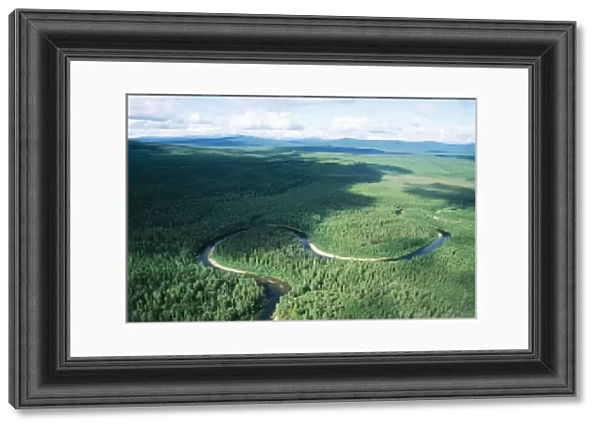 RUSSIA - North Urals Mountains, Aerial, view