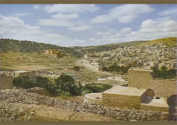 View of Hebron, West Bank, Palestine