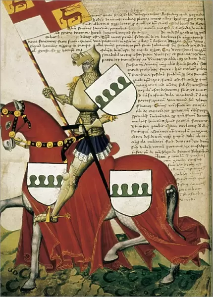 Codex Capodilista, 1443. Knight