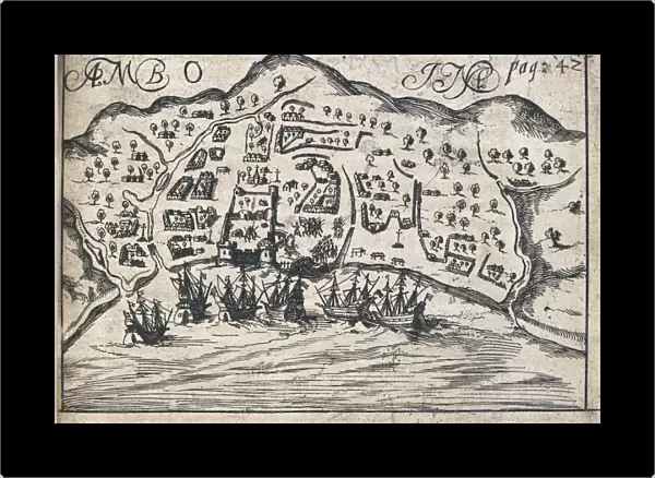 Dutch East Indies. Ambon Island, 1612