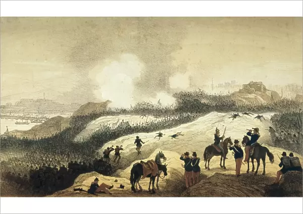 Crimean War (1853-1856). Battle of Malakoff (1855)