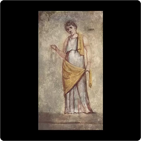 PHAEDRA. Mythological figure, daughter of Minos