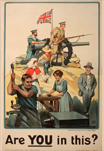 WW1 - Parliamentary Recruiting poster