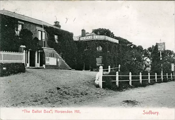 The Ballot Box, Horsendon Hill, Sudbury, Middlesex