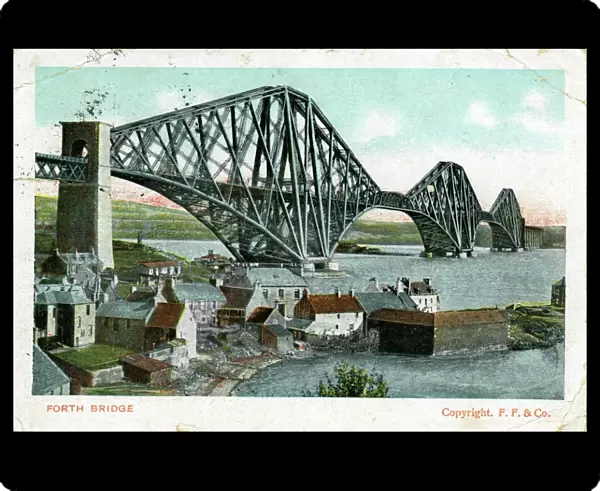 The Forth Bridge, Edinburgh, Midlothian