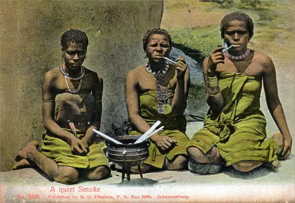 South Africa - Native South Africans in Traditional Dress