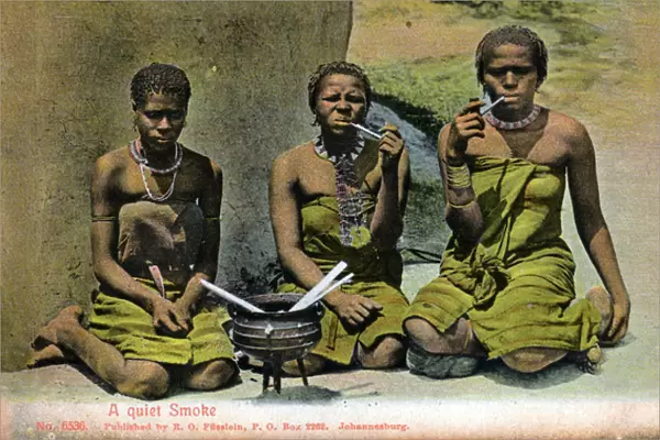 South Africa - Native South Africans in Traditional Dress