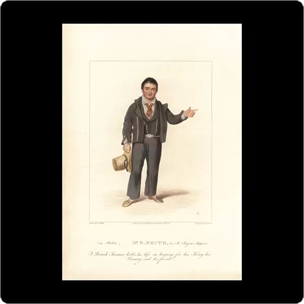 George Smith in No Song No Supper, 1822
