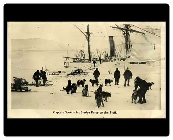 Captain Scotts Antarctic Expedition, South Pole, Antarctica