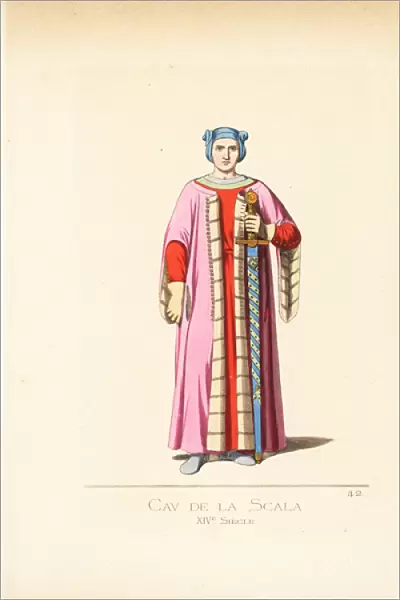 Cangrande or Can Francesco della Scala, lord of Verona