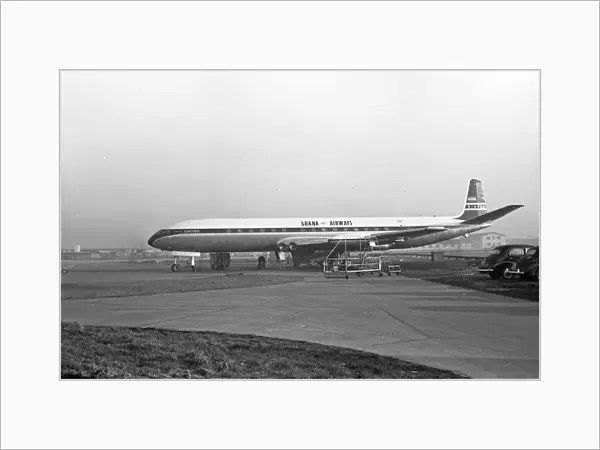 De Havilland Comet 4 G-APDA Ghana Airways LAP 1961