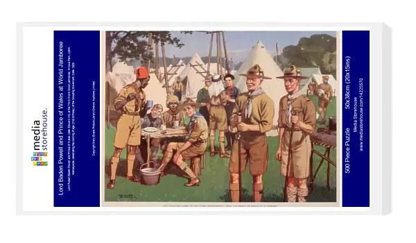 Lord Baden Powell and Prince of Wales at World Jamboree