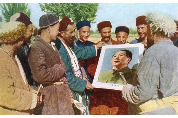 Men of Xinjiang, north west China