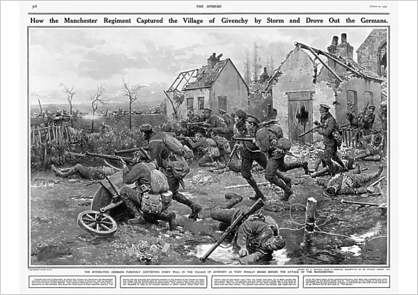 Manchester Regiment capture Givenchy 1914