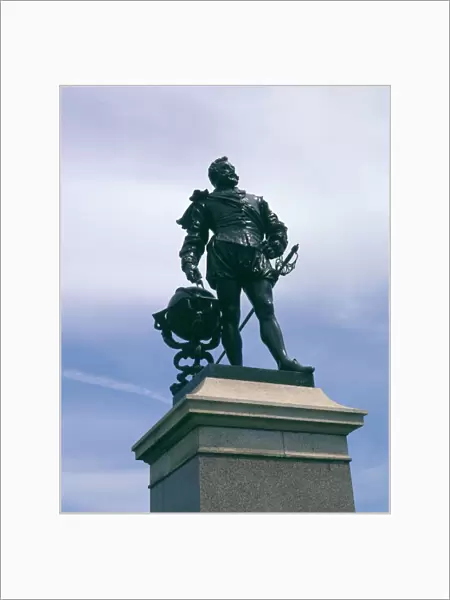 Memorial to Sir Francis Drake, Plymouth Hoe, Devon