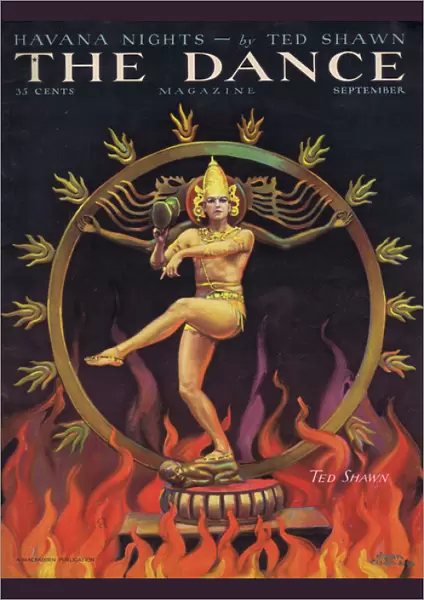 Cover of Dance Magazine, September 1928