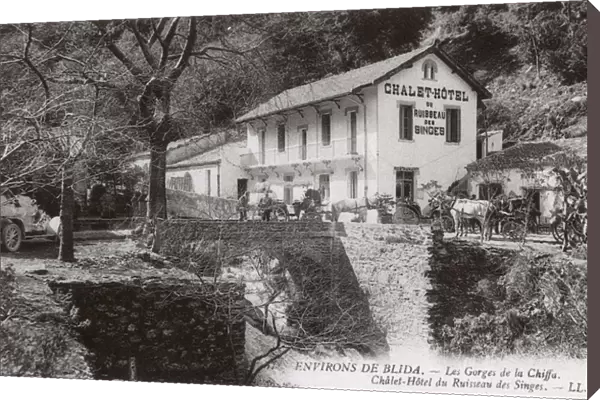 Chalet Hotel, Chiffa Gorges, Blida, Algeria, North Africa