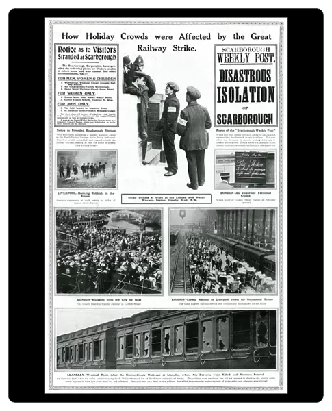 Railway strike 1911: Affecting holiday crowds