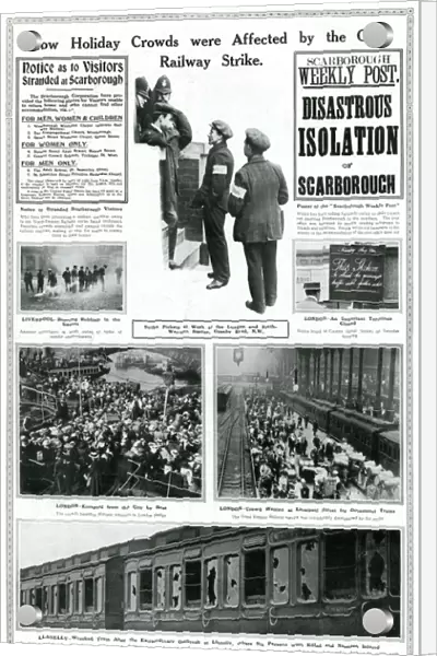 Railway strike 1911: Affecting holiday crowds