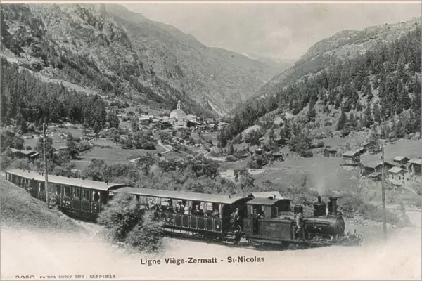 St Nicholas - Compagnie du Chemin de Fer de Viege a Zermatt