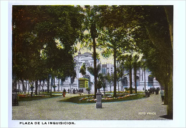 Lima - Peru - Plaza de la Inquisicion