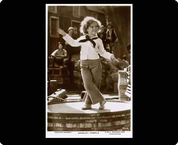 Shirley Temple starring in Captain January