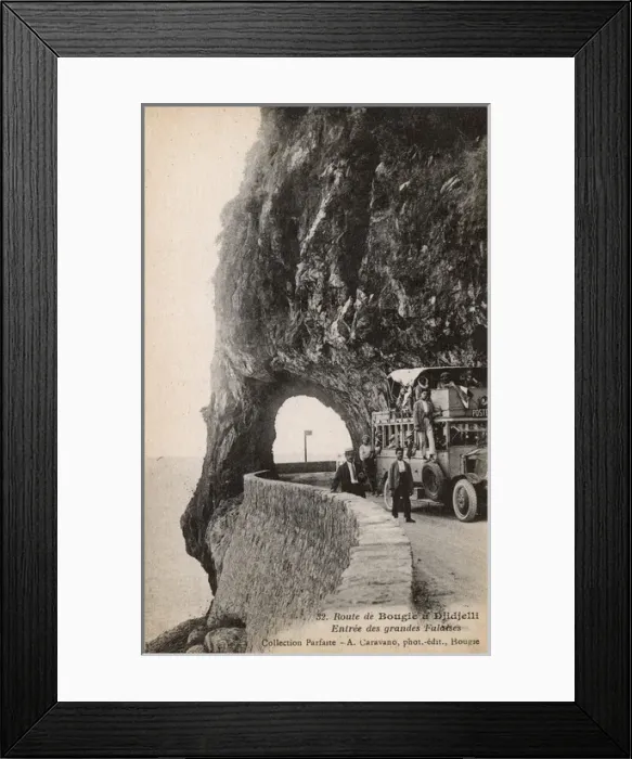 Framed Print : Algerian Coast Road Print, circa 1910s Framed Print : Algerian Coast Road Print, circa 1910s