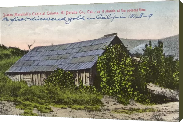 Cabin at Coloma, El Dorado County, California, USA