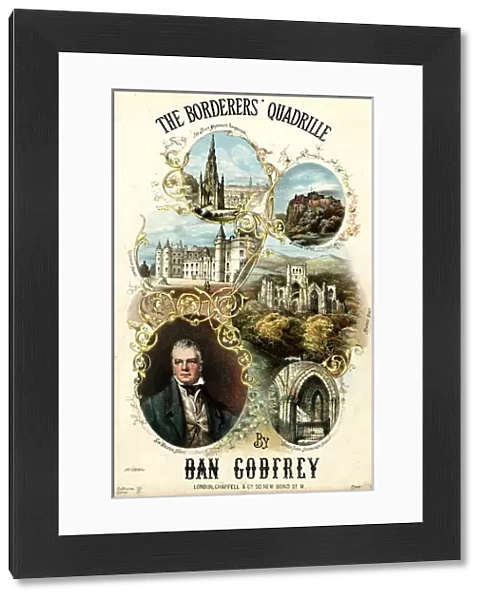 Music cover, The Borderers Quadrille by Dan Godfrey