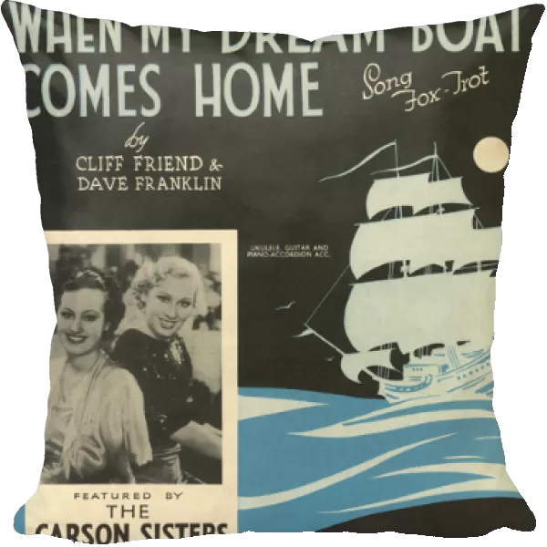 When my dream boat comes home - Music Sheet Cover