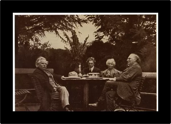 Grieg, Wife and Friends