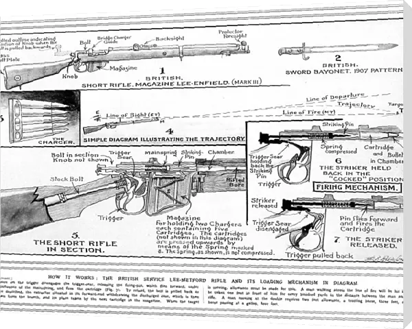 Short Rifle Diagram 1915