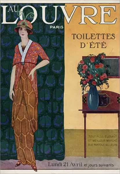 Tunic dress circa 1912