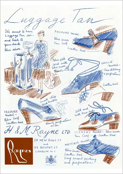Advert for Raynes shoes 1937