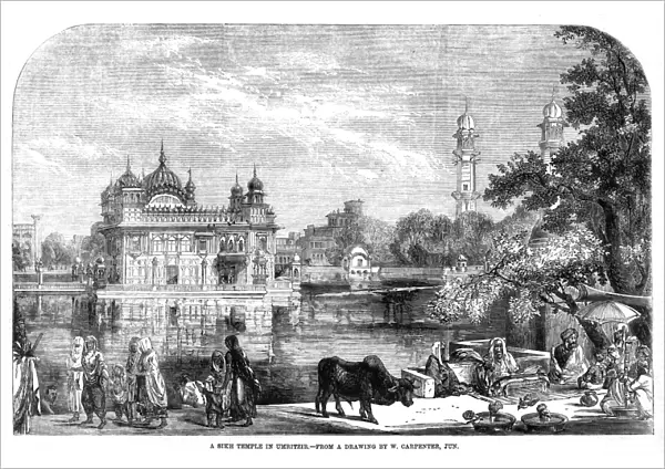 The Golden Temple, Amritsar, 1858